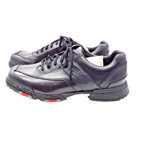 Callaway Golf Shoes Collection M137 Black Leather Xtra Traction Men’s Size 10.5 main image 13